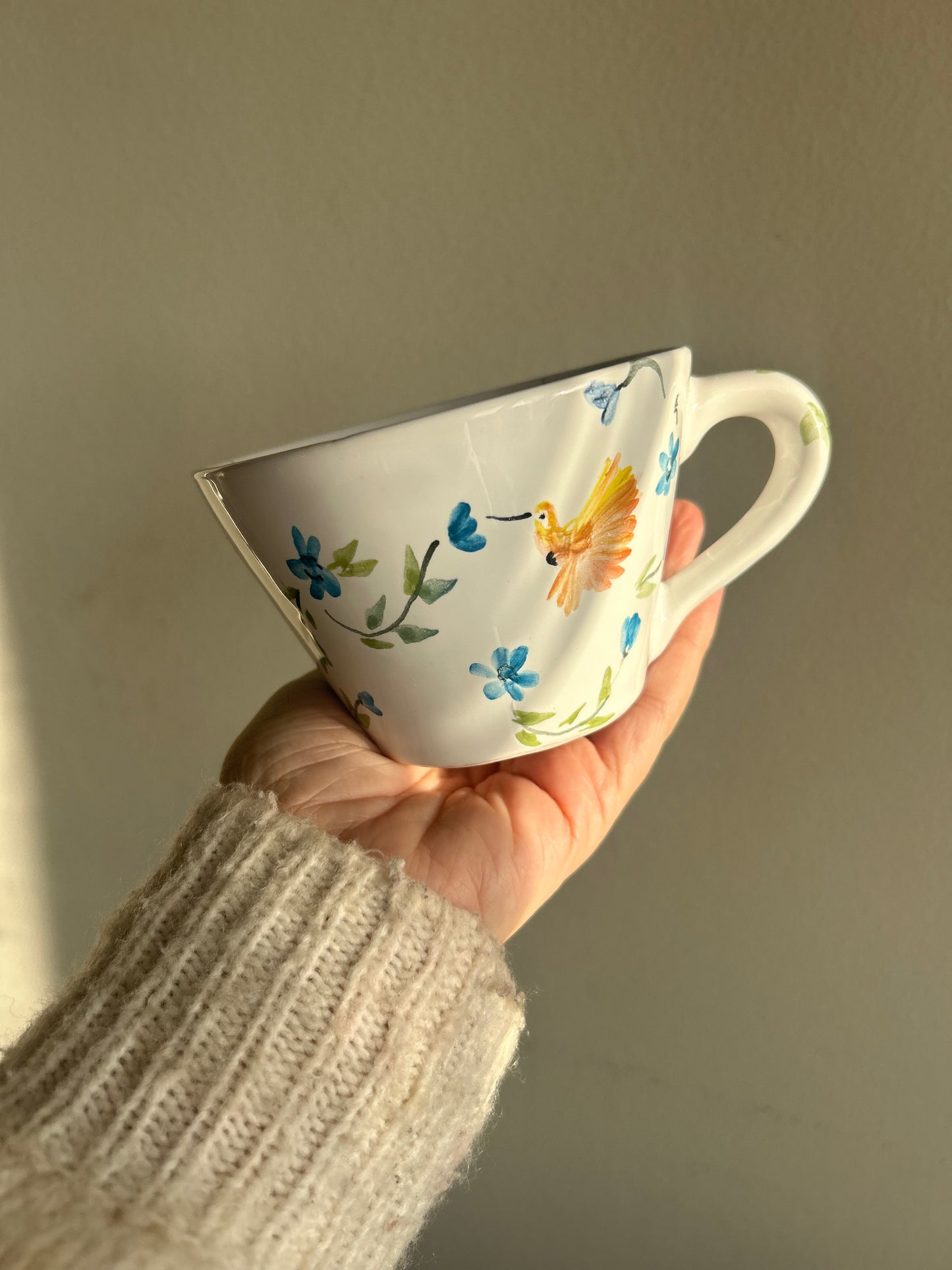 Taza Colibri Azul