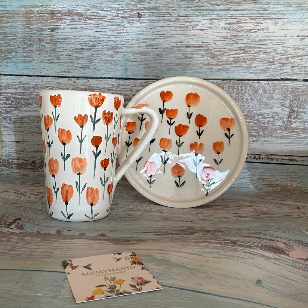 Conjunto Tazon XL y plato