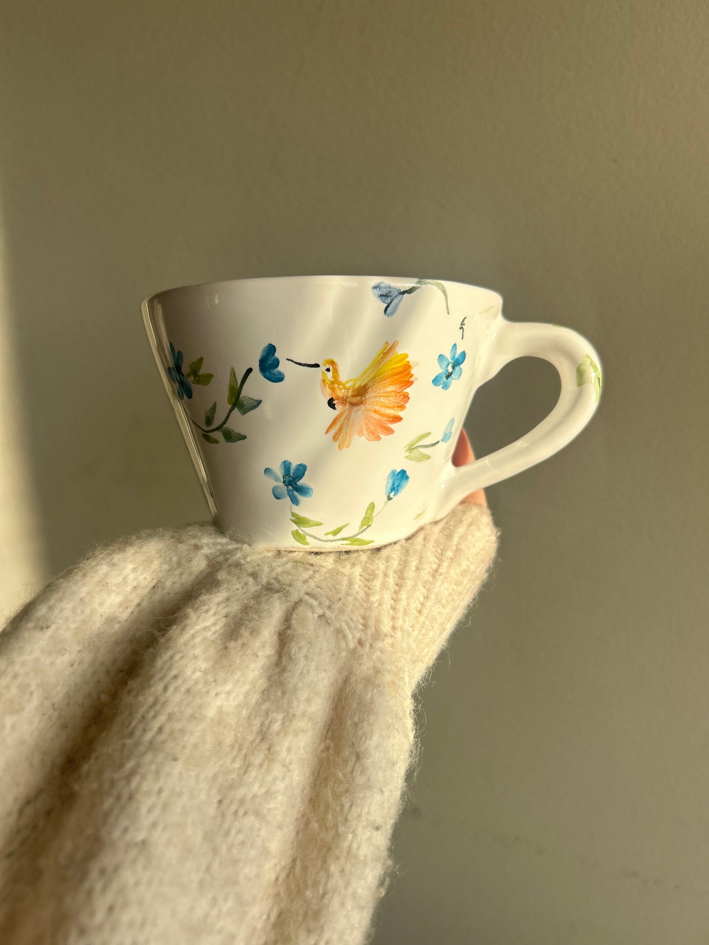 Taza Colibri Azul