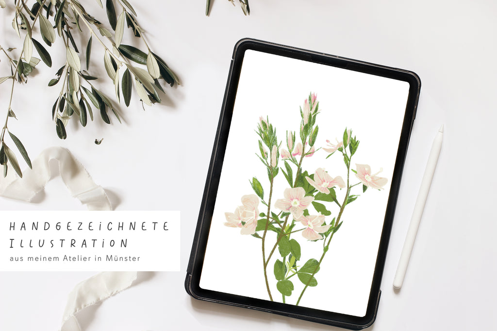 Tarjeta de Felicitación Flores (certificado FSC)