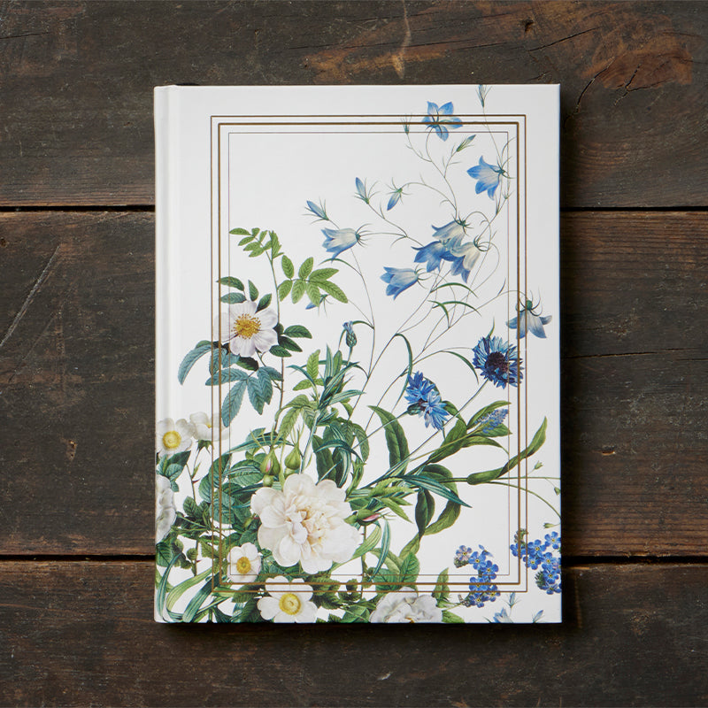 Cuaderno Flores Azules del Jardín