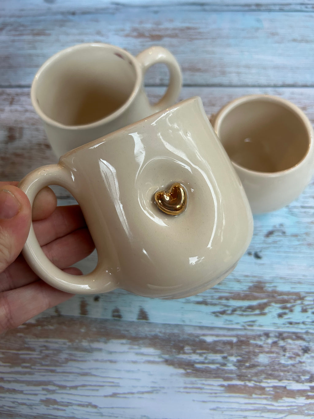 Taza de la Colección Corazón de Oro