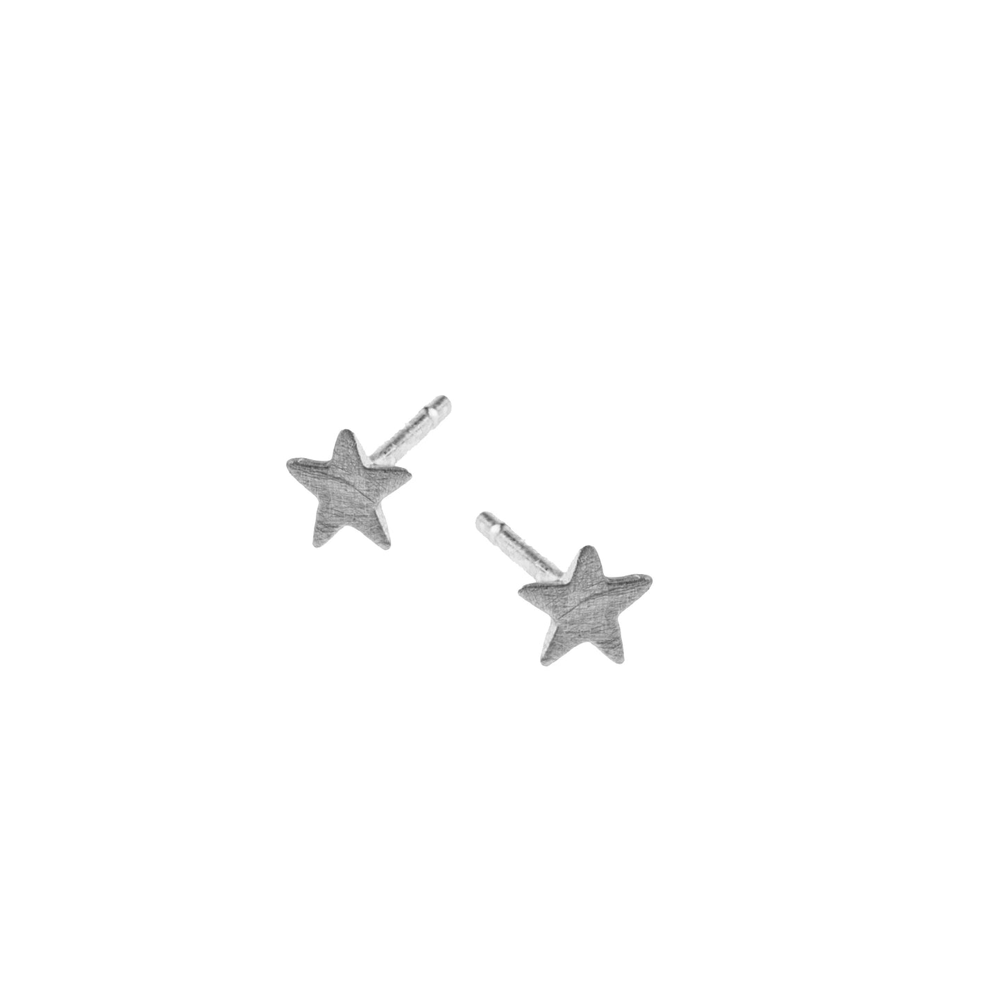 Pendientes Estrellas Plata de Ley Mini