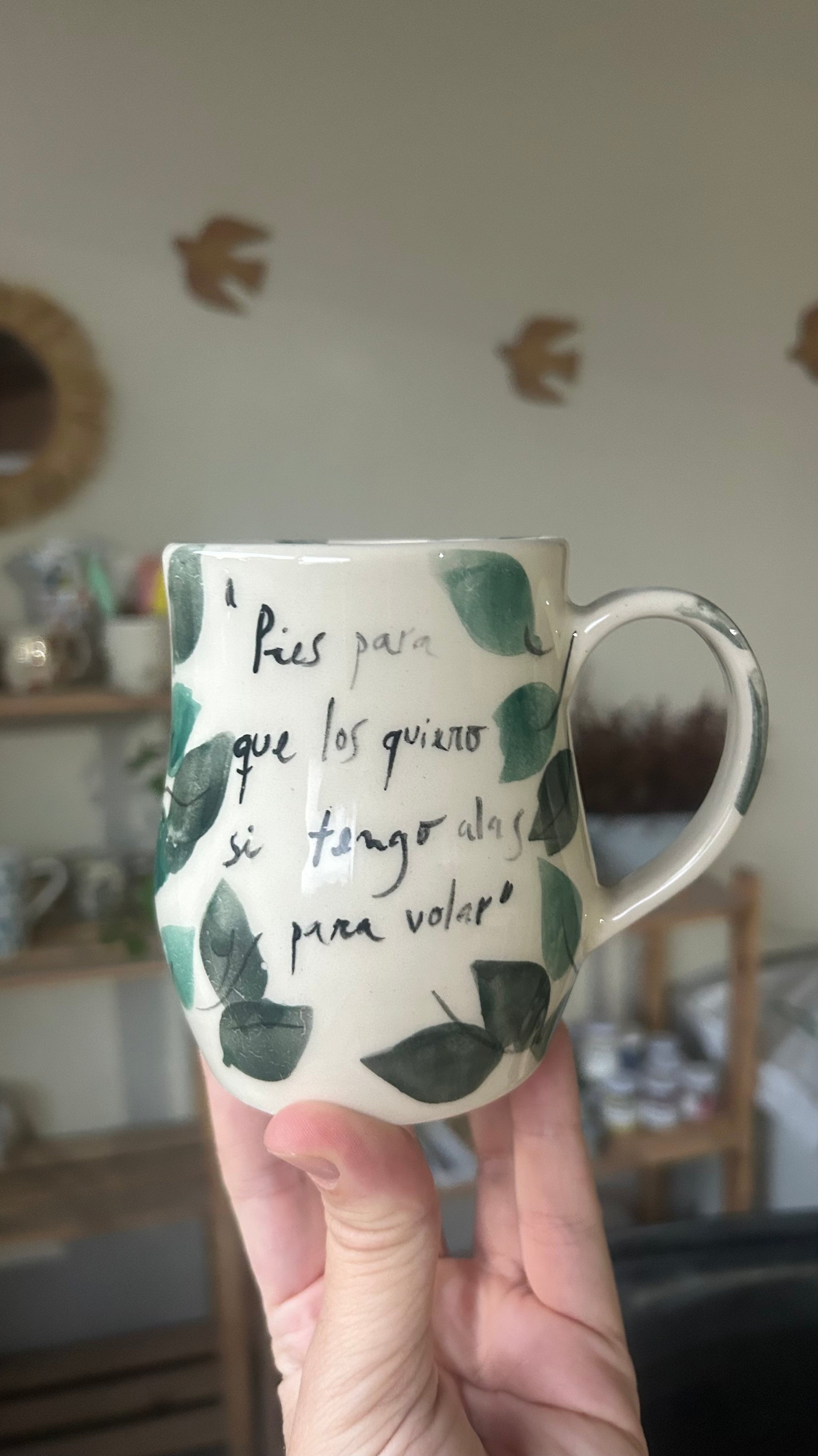 Frida Kahlo Taza con frase