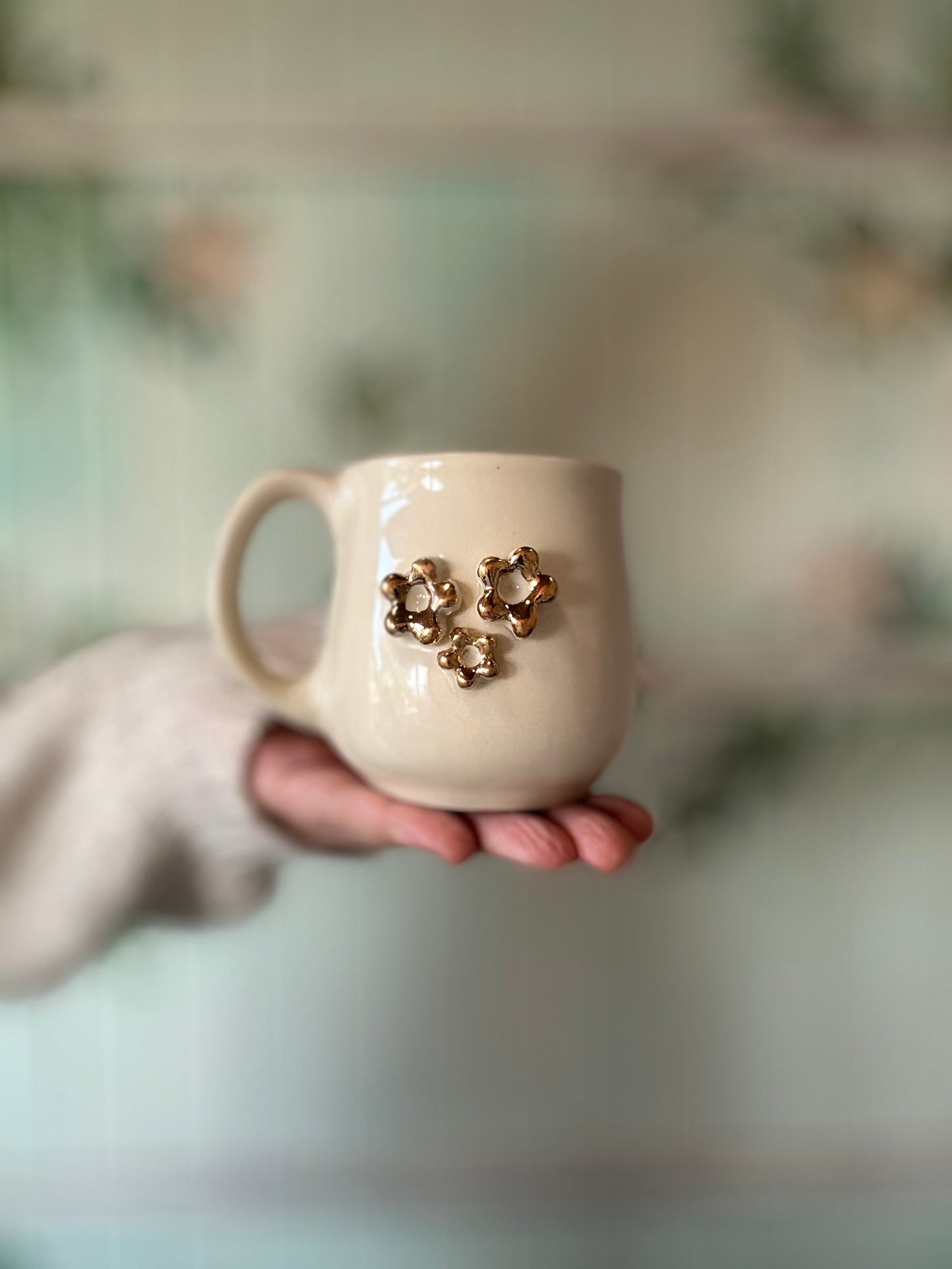 Taza con Flores